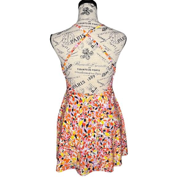 Anne Cole SIZE 10 V Neck Surplice Maillot One Piece Skirt Bottom Swim Dress - Picture 5 of 14